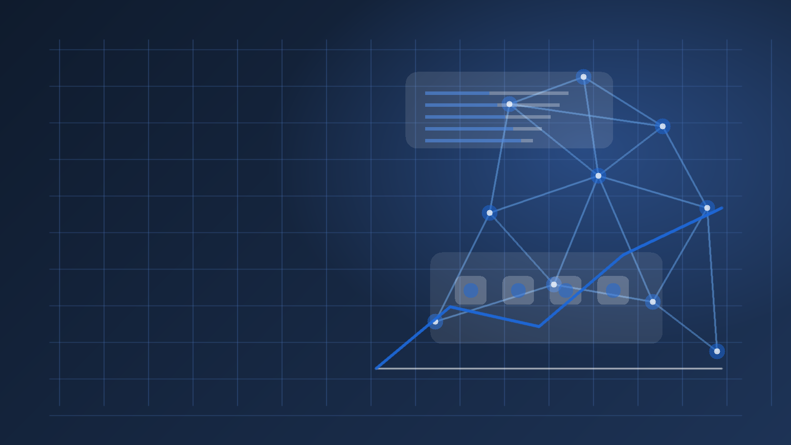 Collection technology network and operating model graphic